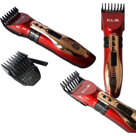 TRADE SHOP - Rasoio Taglia Capelli Elettrico Regola Barba Ricaricabile Da Viaggio 3w Hlw 125 - (1/5)