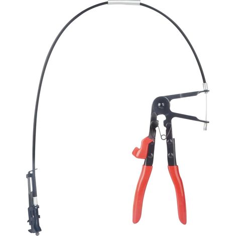 Flexible hose clamp for repairing car fuel, oil and water hoses (1/5)