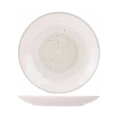 6 x assiettes plates MIRA VERT - 26cm - Grès - Cosy&Trendy