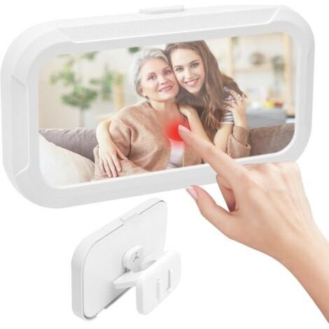 BUNTHAUS Support Téléphone de Douche Étanche, Rotation 360°, Universel pour Salle de Bain & Cuisine - Pour Smartphones (1/5)