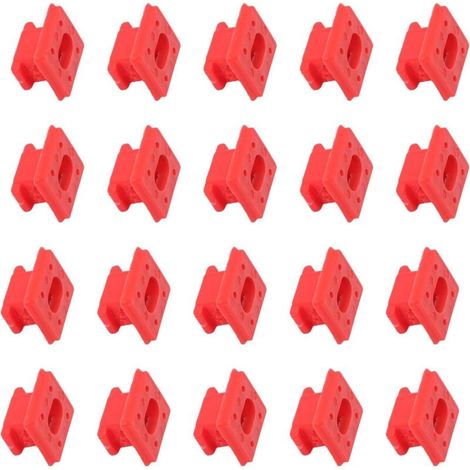 Lntyq Lot de 20 bandes à œillets pour tableau de bord E46 3 E65 E66 7 Series X3 E85 51458266814