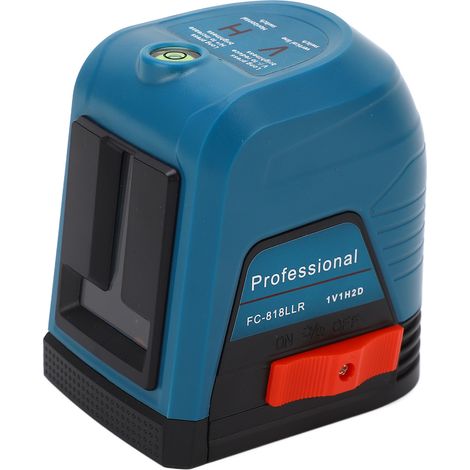 Niveau à croix laser 2 lignes auto-nivelant haute précision, outil de nivellement pour menuiserie (1/5)