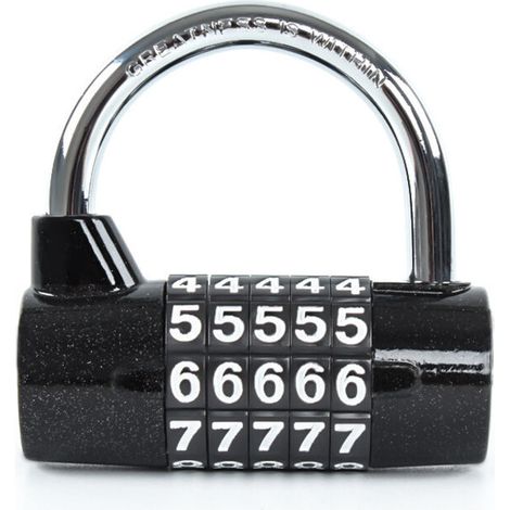 Cadenas à combinaison, cadenas à mot de passe, cadenas à combinaison étanche et antirouille, adapté aux maisons, écoles, entreprises, casiers et autres lieux (cadenas numérique)