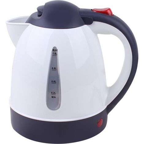 Bouilloire Électrique Portable Voiture 1000 ml, Arrêt Automatique, Prise Allume‑Cigare, pour Voitures et Camions (1/3)