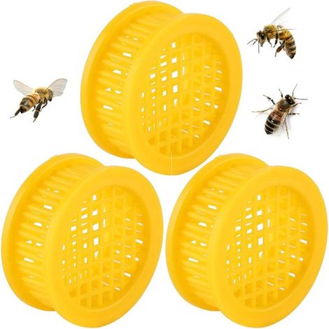 Insektenhotel-Bausatz Ein Muss für Ihren Garten 6 wiederverwendbare Königinnenzylinder aus Kunststoff 1 85 Zoll runde Imkerwerkzeuge für 1,85 Zoll (1/2)