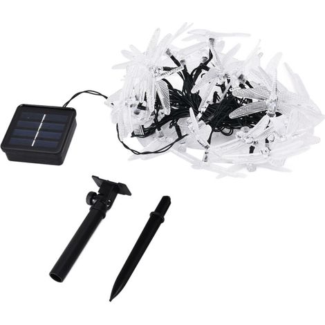 Solar String Lights, Automatically Turning Dragonfly String Lights for Holiday Decoration (2) (1/5)