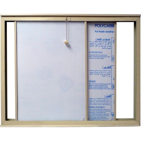 Duramax - ventana caseta - WOODBRIDGE