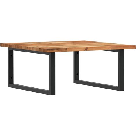 Maison Exclusive - Waschbeckenregal Wandmontage Stahl und Akazien