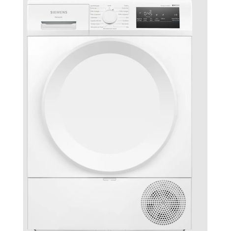 Secadora de ropa blanca de 60 cm y 8 kg con bomba de calor de condensación - WT43H00DFR - Siemens - (1/5)