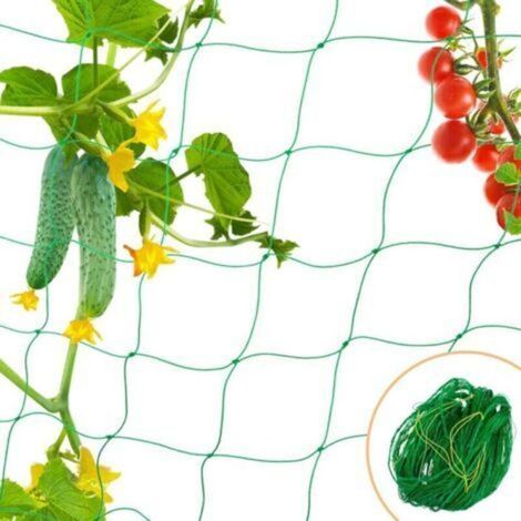 Gartennetz, Schutznetz für Gemüse, Obst, Pflanzen und Teiche, vogel- und katzensicheres Gartennetz – 1,8 x 1,8 m (1/4)