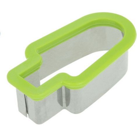 Multifunktionaler Wassermelonenschneider in Form einer Wassermelone, Obstausstecher, Keksausstecher, Küchenzerkleinerer, DIY-Werkzeug, Gemüse- und Obstschneider (grün) (1/5)