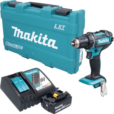Trapano avvitatore a batteria Makita DDF 482 RG1K 18 V 62 Nm + 1 batteria da 6,0 Ah + caricabatterie + valigetta (1/5)