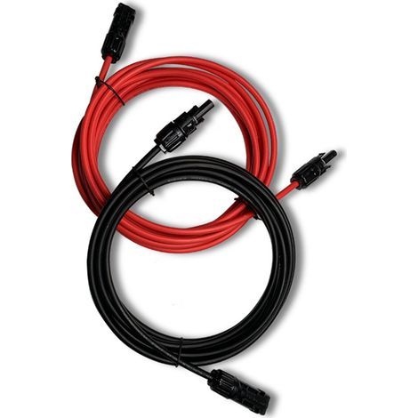 2 Stück Solarpanel-Verlängerungskabel mit wasserdichtem Adapter-Kit für IP68 MC4-Stecker (1/5)