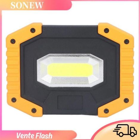 Lampe De Travail - COB Rechargeable USB - Étanche IP66 - Pour Bricolage Camping Auto - 1 Pièce (1/5)