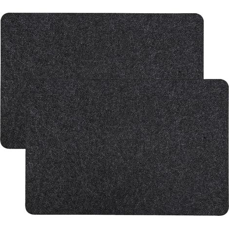 Tapis résistant à la chaleur pour friteuse à air chaud, lot de 2, protection de comptoir et tapis pour cafetière. (1/5)