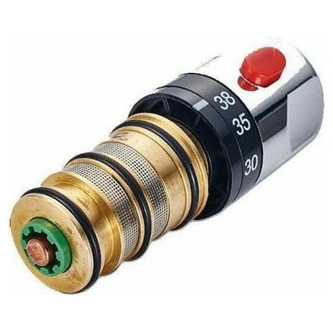 Cartouche Thermostatique - Robinet Mélangeur Douche Salle De Bain - Compatible Barre Douche STOL - Cartouche Valve Métallique Or - 1 Pièce (1/5)