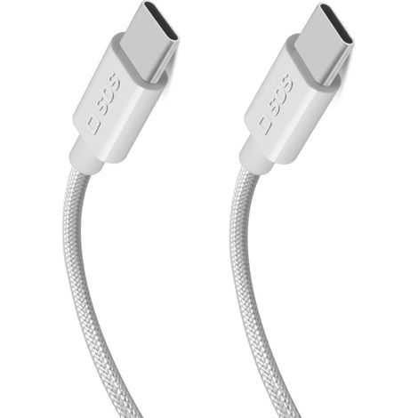 SBS TECABLETISSUE2G USB Kabel 2 m USB C Grau