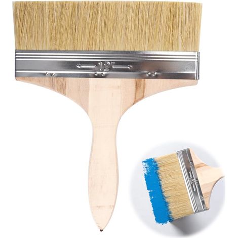 Pinceau de Surface 205 mm, Spalter Peinture, Pinceau Lasure Bois Exterieur (1/5)