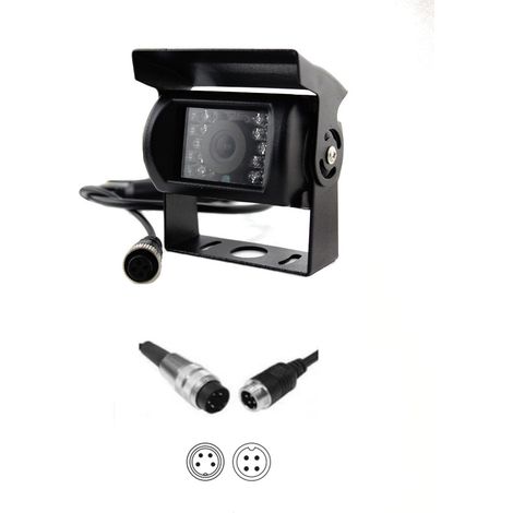 Rückfahrkamera + Kamerareduzieradapter für Orlaco Scania CAT