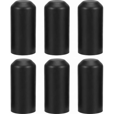6pcs Embout Thermorétractable 30mm Capuchon Isolant Étanche pour Câbles  Embout Thermorétractable 3055mm Avec Adhésif Étanche pour Isoler les Câbles Protection Très Robuste Face à l'Humidité (1/5)