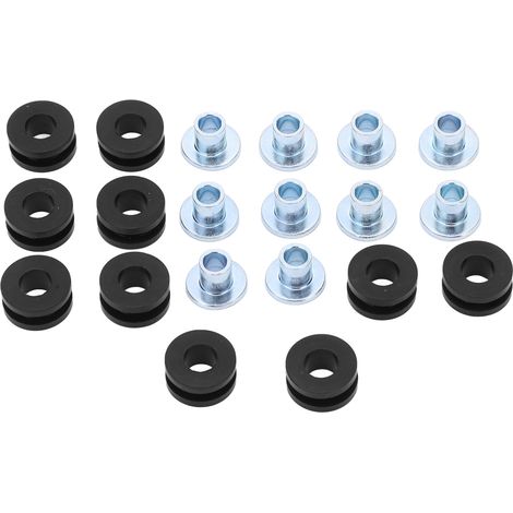 Kit 10 rondelles caoutchouc et métal pour carénage moto, vis de fixation Suzuki, accessoires de remplacement, ensemble de 10 colliers amortisseurs (1/5)