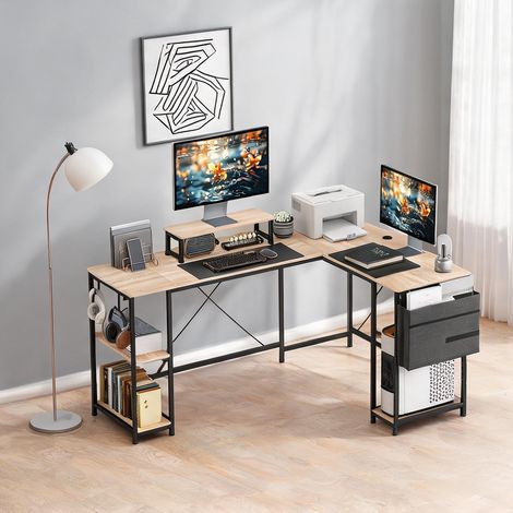 Bureau réglable de 168 à 240 cm 168 x 120 x 90 cm (1/5)