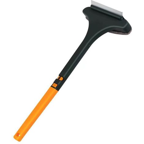 2 en 1 Brosse de Nettoyage de Maille d'écran Brosse de Nettoyage pour moustiquaire avec Manche,Outil Professionnel de Nettoyage de raclette de fenêtre ménage Petite Brosse de fenêtre (1/5)