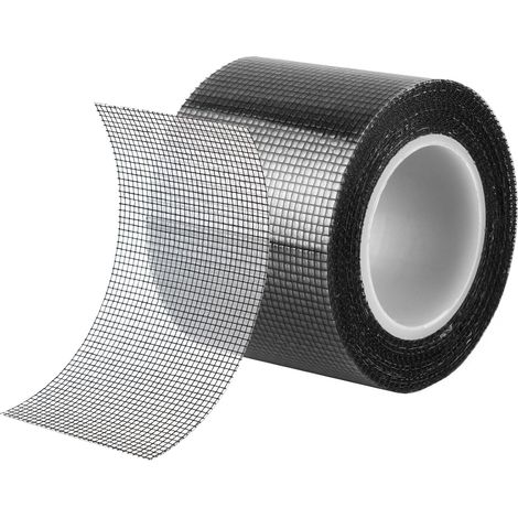 Reparaturklebeband für Moskitonetze (50 mm x 5 m) aus Fiberglas für Fenster- und Moskitonetzreparaturen, starke Klebkraft, werkzeuglose Anwendung (1/5)