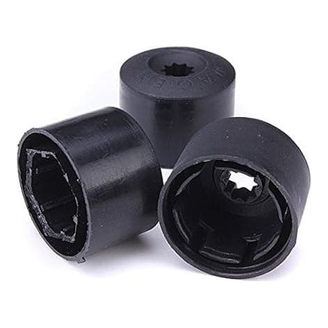 OCEAN 20 Hjälmutterbultar Kåpa 17mm Compatible Med VW Golf Mk