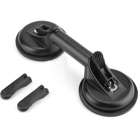 Lifter Verre - Ventouse En Alliage D'aluminium - Charge Horizontale Et Verticale Élevée - Pour Miroirs Carreaux Vitres - 1 Pièce (1/5)