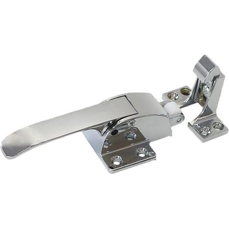 Poignée de porte en métal pour four, réfrigérateur, congélateur, loquet réglable à ressort - Poignée de porte de réfrigérateur - Poignée de traction pour congélateur (B)