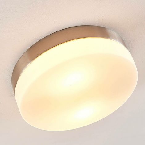 [NEUWERTIG] B-Ware Lindby Bad Deckenlampe Amilia Deckenleuchte Lampe Leuchte Glasschirm ø 23,5 Cm