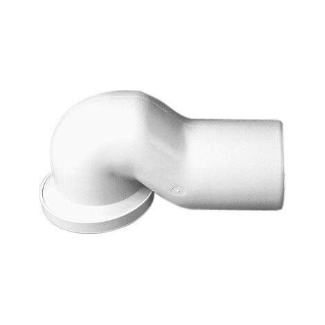 PONTE GIULIO - RACCORDO CURVO PER SCARICO WC A PAVIMENTO H52HCS01 (1/2)