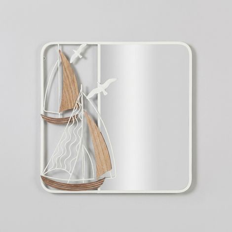 WALL MIRROR ADRIATIC CM 60X4,4X60 (1/5)