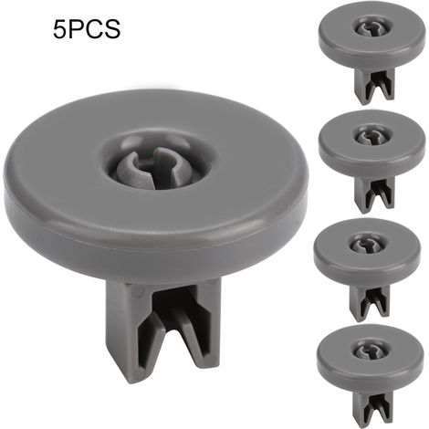 Roue De Panier Lave-Vaisselle - En Abs Robuste - Pour Aeg Favorit Privileg Zanussi - Lot De 5 Pièces (1/5)