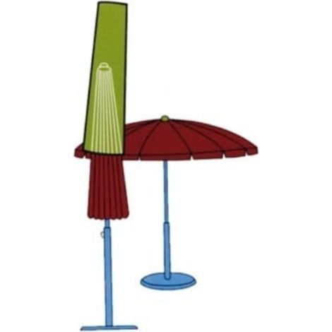 Copertura Custodia Protettiva Ombrellone da Giardino 230 x 35 x 95 cm