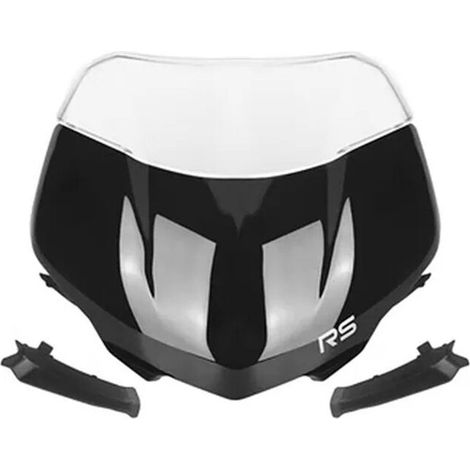 Deflettore sportivo per parabrezza moto Street Triple 765RS 765 Moto2 2023 2024, colore nero. (1/2)