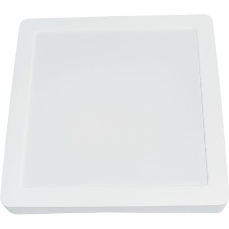 Downlight LED de Superficie 24W Cuadrado PVC Blanco  3000K-4000K-6500K