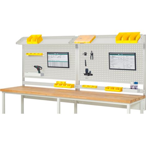Rau System-Aufbau Komplettset 02, für Produktbreite 3000 mm, RAL7035/RAL7035 (1/2)