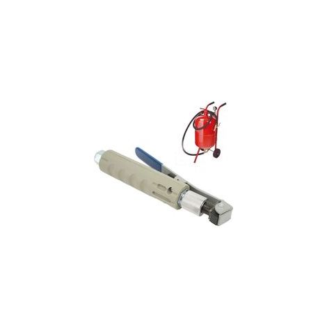 Buse de Sablage Tête de Buse pour Sableuse Multi-Supports avec 3 Embouts en Céramique pour Enlever Les Taches Abrasives et la Rouille (1/4)