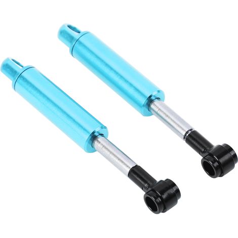 GARRYFIZH 2 Amortisseurs Huile Alu pour Tamiya 1/14 - Bleus, Suspension, Camion (1/5)
