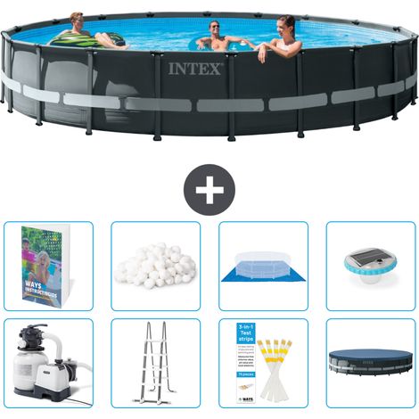 Ultra XTR Pool Rund - 610x122 cm - 9-teilig S627