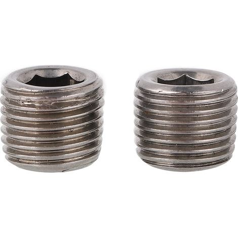 Bouchon hexagonal mâle pour tuyau d'automobile, pièce d'entretien et de modification (1/5)