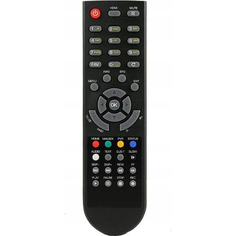 Telecomando per decoder DVB-T2 Opticum Skymaster E-RCU-015 Originale