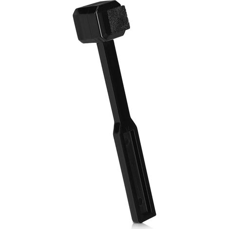 Stylus-Reinigungsbürste, zum Reinigen von Nadeln, weich und sicher, antistatisch, Plattenspieler-Zubehör, schwarz