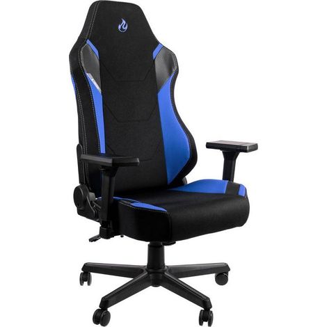 Nitro Concepts X1000 silla gaming negra y azul