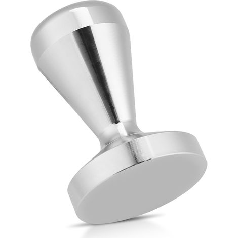 Tampon à Café 57,5 mm Base Plate Inox pour Expresso - Presse à Grains 49 mm (1/5)