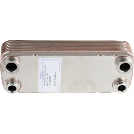 Échangeur 14 plaques - GEMINOX : 87168239190