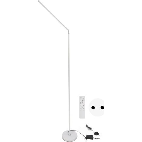 12W LED Lampe à plancher étape sans étape réglable 3300k - 6500k luminosité tatouable détachable tatouage blanc 110‑240v (1/5)