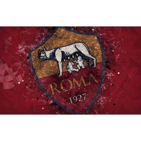 Papier peint panoramique Foot / Football - ROMA - 130 cm x 81 cm (1/2)